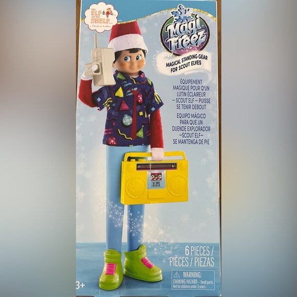 NWT MagiFreezRetro Rad ‘80s Gear scout elf elf on shelf - Picture 10 of 10